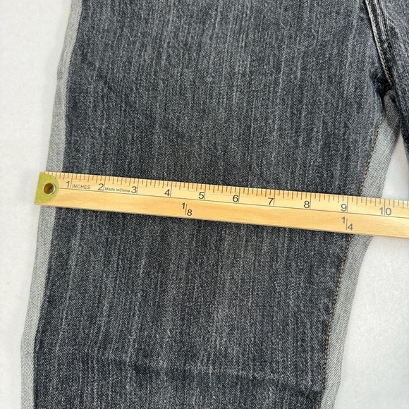 Elizabeth And James Jeans Womens Sz 28 Black Gray Holden Straight Leg High Rise - Picture 11 of 13